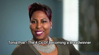 Tonia Poe - The 4 Cs Of Becoming a Breadwinner