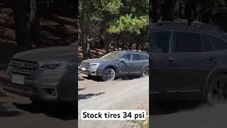 Sand hill - Subaru Outback 2021 Chile - Stock tores 34 psi