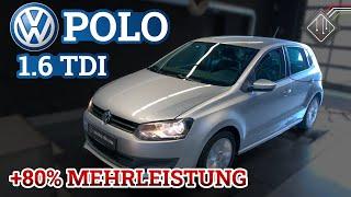 +80% Mehrleistung beim VW Polo 1.6 TDI  | Chiptuning  + Dyno + 100-200 | mcchip-dkr