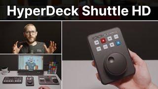 HyperDeck Shuttle HD - Desktop recording, playback and prompting // Show and Tell Ep.95