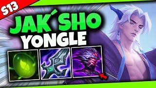 JAK'SHO is LEGENDARY on YONE in Season 13 | S13 League of Legends Yone Jungle Gameplay