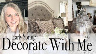 Early Spring Decorate With Me | Cottage-Style Decor | 2025