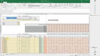 Автоматизация составления графика работы сотрудников в Excel