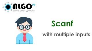 how to use scanf for multiple inputs