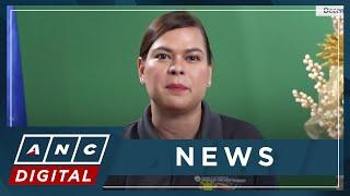 VP Sara Duterte: Christmas calls for us to be ‘forgiving, generous, loving’ | ANC