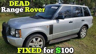 I Fixed a DEAD $1,400 Auction Range Rover for $100 in Parts! It Runs AMAZING!