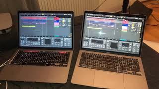 Ableton 10 performance test with Macbook Pro 2020 Intel vs Macbook Air M1