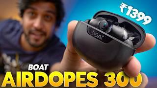 Best TWS Earbuds Under ₹1500 *VALUE FOR MONEY* ️ boAt Airdopes 300 Review