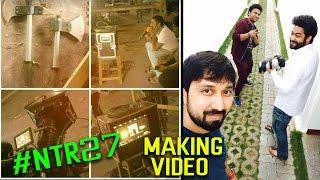 #NTR27 Jai Lavakusa Making Video / Working Stills || Junior NTR , Bobby