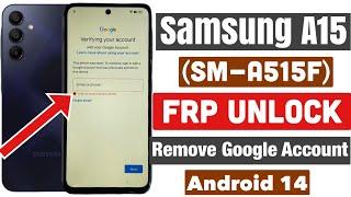 Samsung A15 (A155F) NEW FRP Bypass Done Download Mode-Android 14-Method 2024