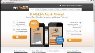 Instant App Wizard Getting Started Video Guide