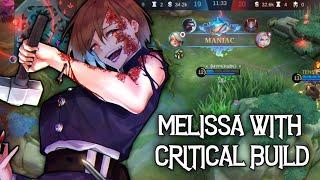 Melissa with Critical Build...