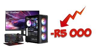 Cheapest gaming PC you can build in South Africa