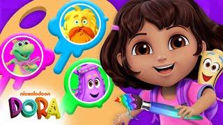 Guess the Missing Color Game w/ Dora & Boots! #3 | Dora & Friends