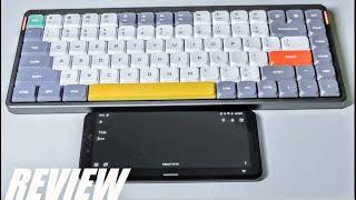 REVIEW: NuPhy Air75 - Ultra Thin Wireless Mechanical Keyboard? [Cool Design]