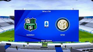 Sassuolo vs Inter Milan | Mapei Stadium | 2020-21 Serie A | PES 2021