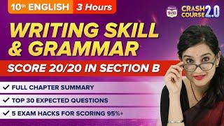 Everything you need to learn about Section B: Writing Skill and Grammar | English Class 10 | BYJU'S