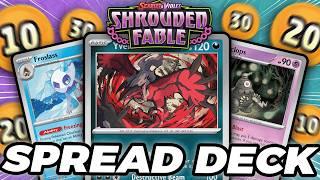 Yveltal from Shrouded Fable Makes the PERFECT Spread Deck!!