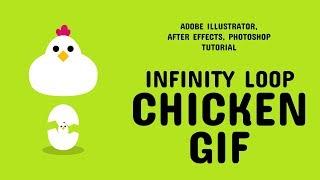 GIVEAWAY | How to create gif on Adobe illustrator, After effects and photoshop