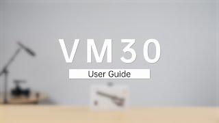 【Tutorial】User Guide of VM30 Wireless Shotgun Mic