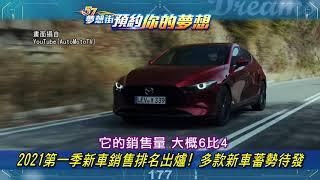 【預告】2021第一季新車銷售排名出爐! 多款新車蓄勢待發