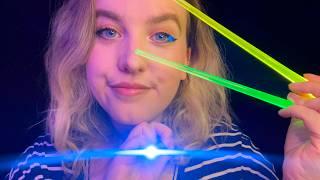 ASMR | Follow My Instructions with LIGHTS for Sleep (Eyes Open & Closed)