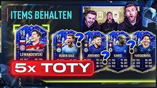 OMG!! ICH HABE 5 TOTYs GEZOGEN  FIFA 22: Best Of TOTY Pack Opening 