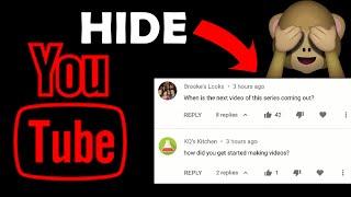 HOW TO DISABLE COMMENTS ON YOUTUBE VIDEOS 2020 (HIDE COMMENTS)