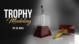 Easy Trophy Modeling In Vray 3d Max