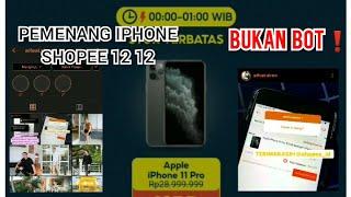 SELAMAT! Pemenang IPHONE 11 PRO SHOPEE 1212