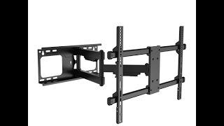 How to install a Full Motion TV Wall Mount |Texonic Model AK364|