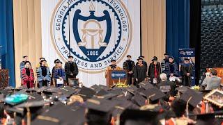 Georgia Tech Fall 2024 College of Engineering Master's Commencement