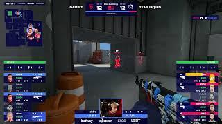 This feels more like MM than a pro match | Gambit Vs Liquid | Blast Premier World Final 2021