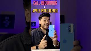 iOS 18.1 Apple Intelligence & Call Recording in iPhone Apple Intelligence features