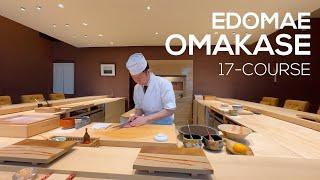 $177 Luxurious Edomae Omakase In A 5-Star Hotel - Sushi Kishin * Vlog | 4K