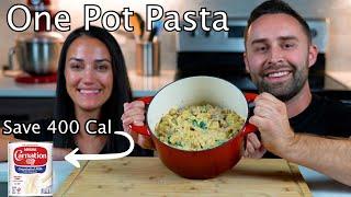 Easy One Pot Pasta - Save 400 Calories by Swapping Only 1 Ingredient