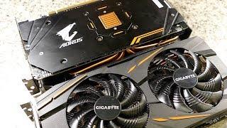 AOURUS RX580 vs GIGABYTE RX480