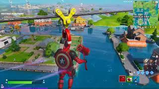 Fortnite - Собирайте летающие кольца в Приятном парке