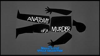 Saul Bass: Anatomy of a Murder (1959) title sequence