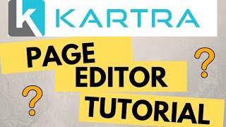 Kartra Page Editor | FULL Demo + Tutorial 2020