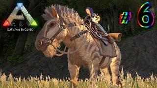 ARK Survival Evolved - (06) Приручила Коня (Эквуса), Жабу и Компи (Соло)