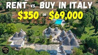 RENT for $350 or BUY for $69K? Affordable Homes in Puglia Compared! Best places to RETIRE in ITALY!