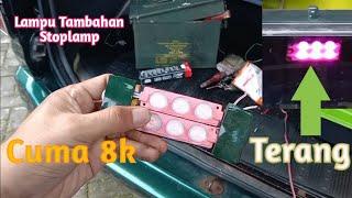 Pasang StopLamp tambahan, cuma 8k.....Gini caranya!!!