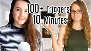 ASMR | 100+ TRIGGERS IN 10 MINUTES | Ft. Moosetonic ASMR