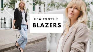 HOW TO STYLE A BLAZER | Styling blazers Autumn 2020