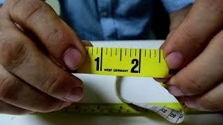Como medir en pulgadas y centímetros (Nivel básico)