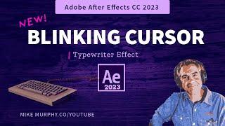 After Effects 2023: Blinking Cursor Typewriter Console Effect
