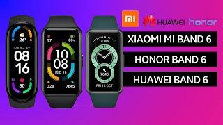 Xiaomi Mi Band 6, Huawei Band 6 and Honor Band 6: Which Has the Best Features?