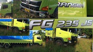 Hino FG 235 JS Long Chassis, Common Rail, suspensi, Spesifikasi Dimensi