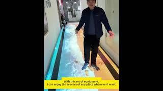 See The Future Of Flooring With The Interactive Projection Floor!#interactiveprojection